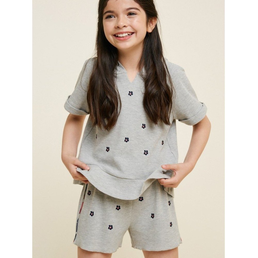 Hayden Girls Hooded Tee - Picture 1 of 3